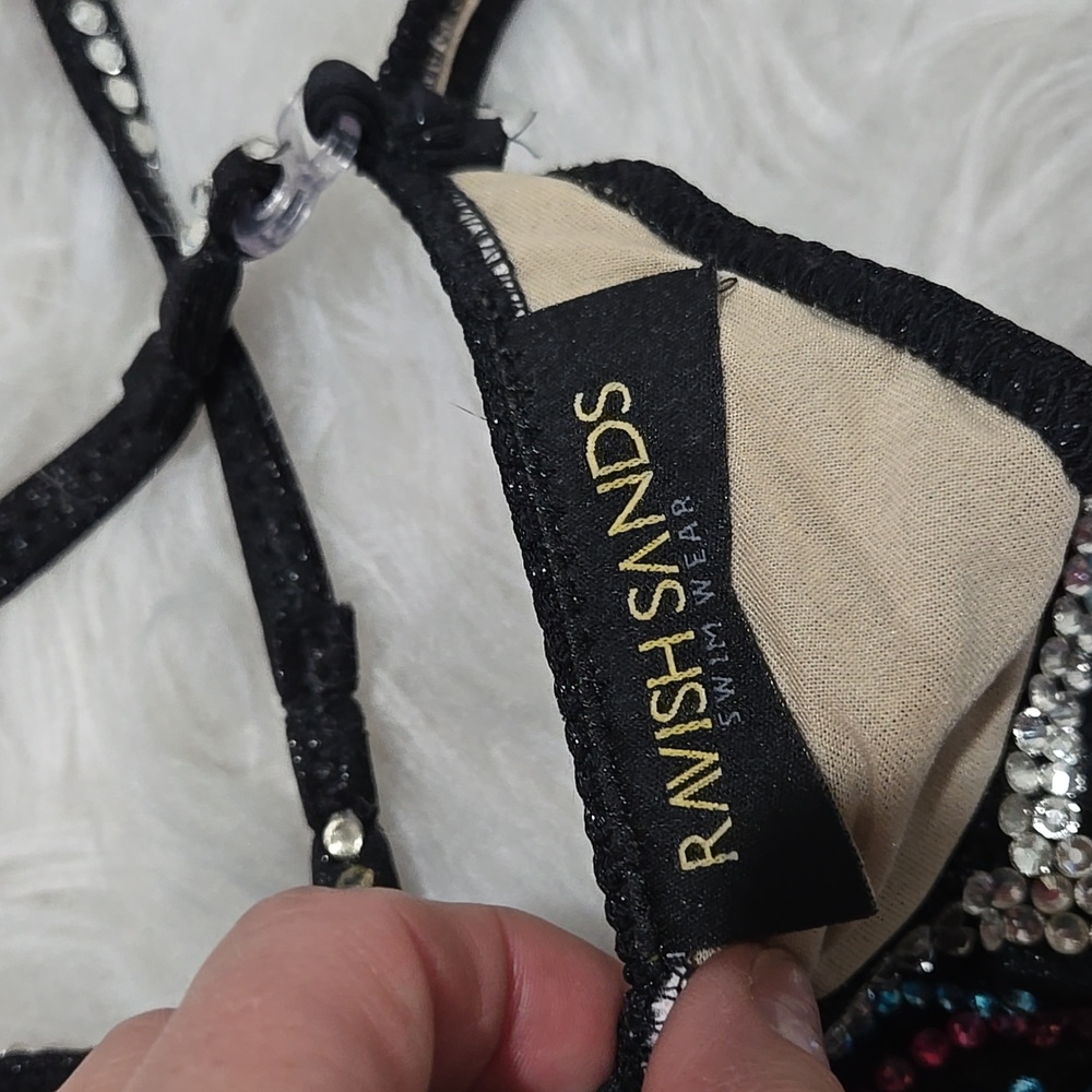 Ravish Sands Multicolor Beaded Bikini - Picture 3 of 6